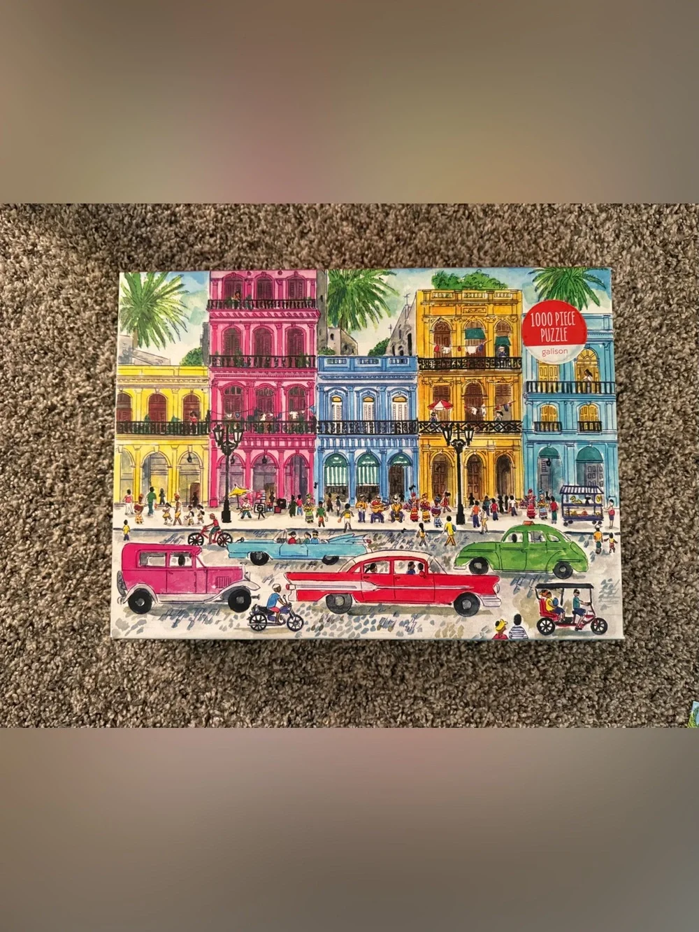 Galison Cuba 1000 Piece Puzzle